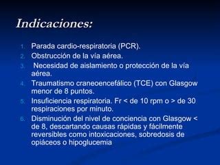 Intubacion Endotraqueal PPT