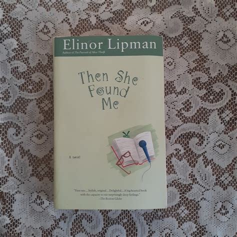 Then She Found Me By Elinor Lipman Vintage Paperback Etsy