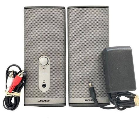 Bose Companion 2 Series II Multimedia Computer Speaker Pair Free