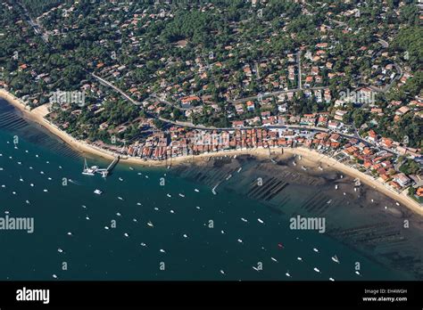 France Gironde Lege Cap Ferret le canon la station balnéaire sur la