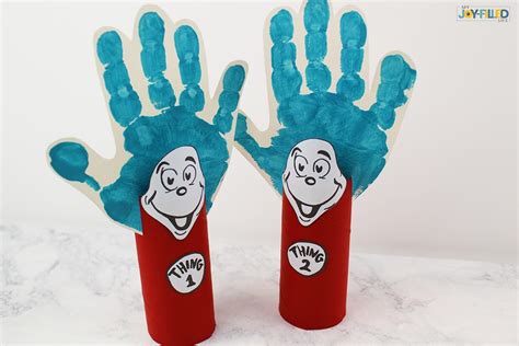 Easy To Make Dr Seuss Thing Thing Craft