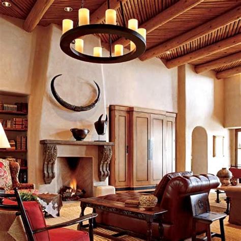 Pueblo Style Home With Traditional Southwestern Design Home Decor Styles Western Home Decor