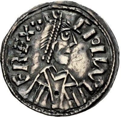 File:Ceolwulf II, King of Mercia, silver penny; struck 874–circa 880 AD ...