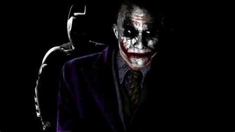 The Joker And Batman Digital Wallpaper Movies Batman The Dark Knight