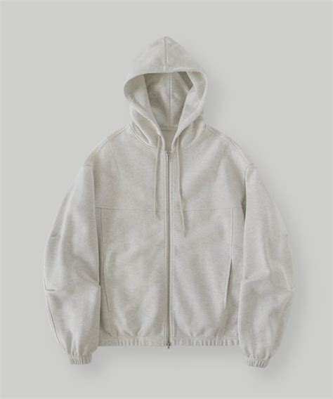 MUSINSA LAFUDGESTORE Heavy Cotton Overfit Sweatshirt Hooded Zip Up