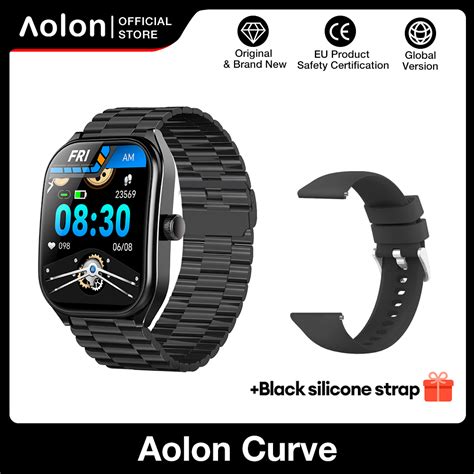 Aolon Curve Smart Watch For Men IP68 Waterproof Original Smartwatch