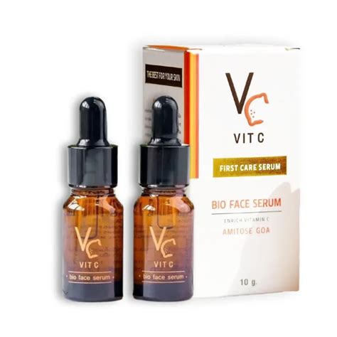 Vit C Bio Face Serum วิท ซี ไบโอ เซรั่ม [2 ขวด] เซรั่มวิตามินซี Th