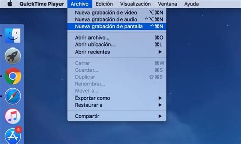 Cómo grabar la pantalla del Mac sin Software adicional Servicio Apple