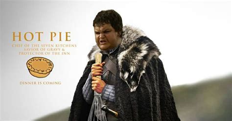 Hot Pie Game Of Thrones Fans Fan Art Hbo Game Of Thrones