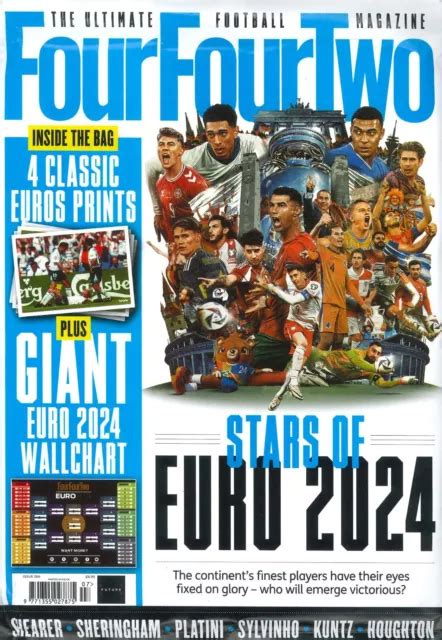 Fourfourtwo Magazine Stars Of Euro Free Giant Wallchart Prints