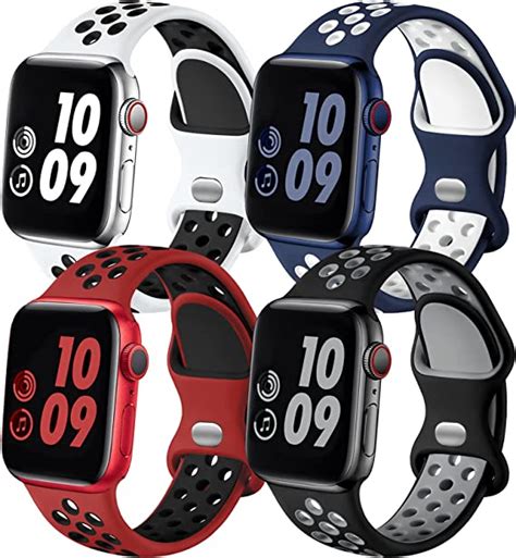 Amazon Adorve Pack Compatible With Apple Watch Band Mm Mm