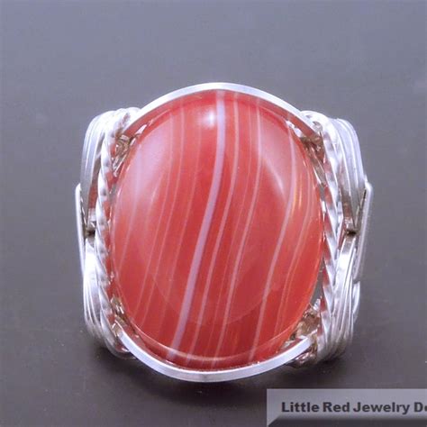 Sardonyx Ring - Etsy