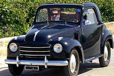 Fiat 500 Topolino C voiture routière de 1948 voitures anciennes de