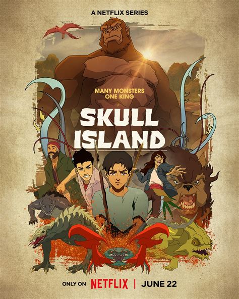 SKULL ISLAND - Image Gallery For New Monsterverse Kong Animated Series | Godzilla - Toho | News