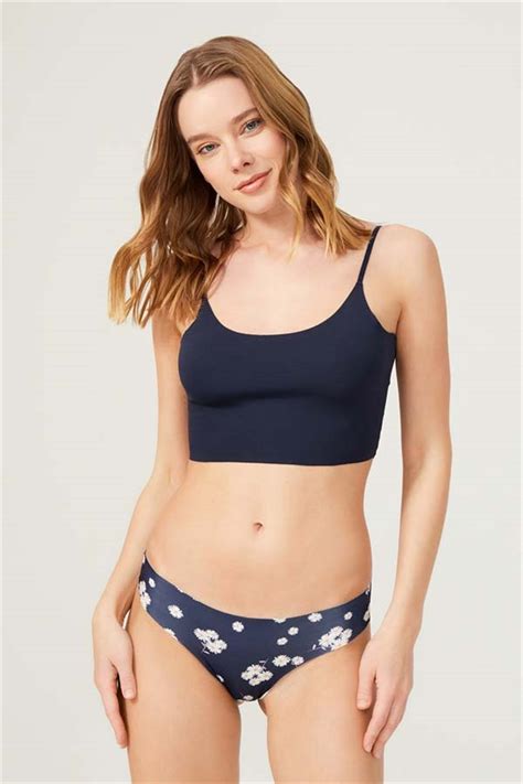 Basic Lazer Kesim Desenli Kad N Bikini K Lot L Paket Cottonhill