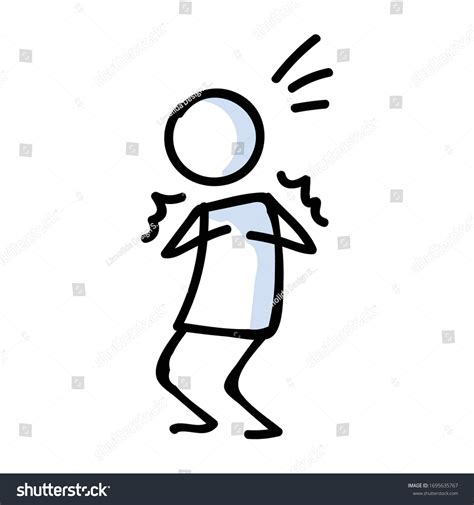 639 Stick Figure Fear Images Stock Photos And Vectors Shutterstock