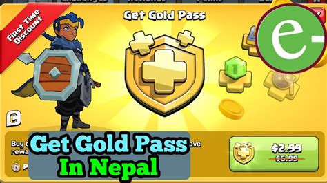 How To Buy Gold Pass In Clash Of Clans In Nepal August Month Gold