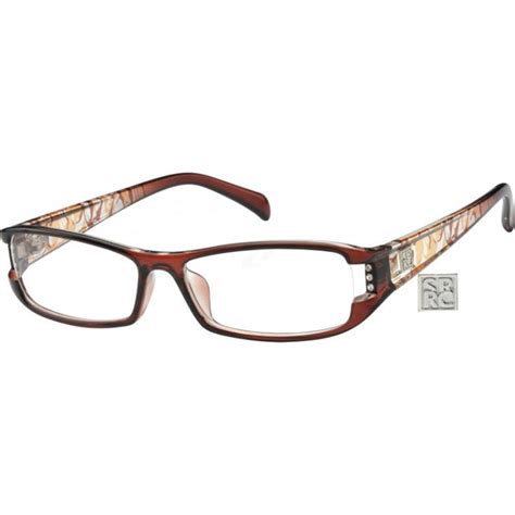 Brown Rectangle Glasses 274715 Zenni Optical Eyeglasses Zenni Optical Glasses Eyeglasses