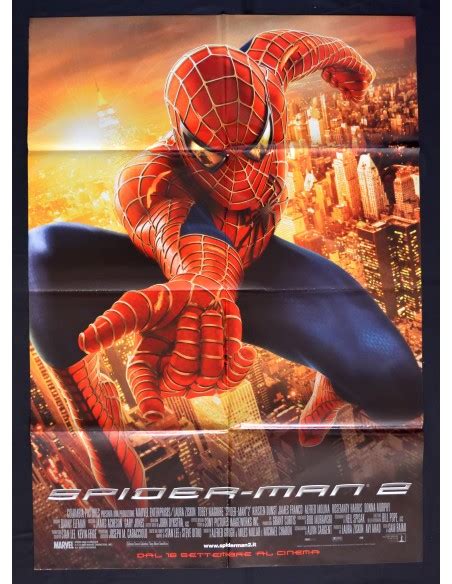 Manifesto Spider Man Sam Raimi Spiderman Uomo Ragno Raro Tipo B