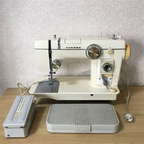 【傷や汚れあり】janome ジャノメ Model 802 ミシン レトロ レトロミシン 家庭用ミシン 裁縫 裁縫道具 手工芸 手芸 ハンド