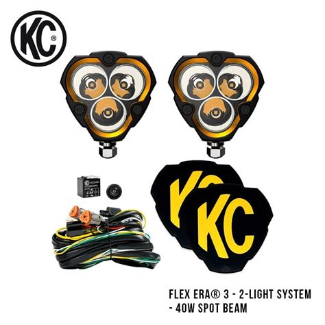 Kc Hilites Flex Era 3 2 Light System 40w Spot Beam フレックス エラ 2ライトシステム 40w スポット ビーム ブランドでさがす