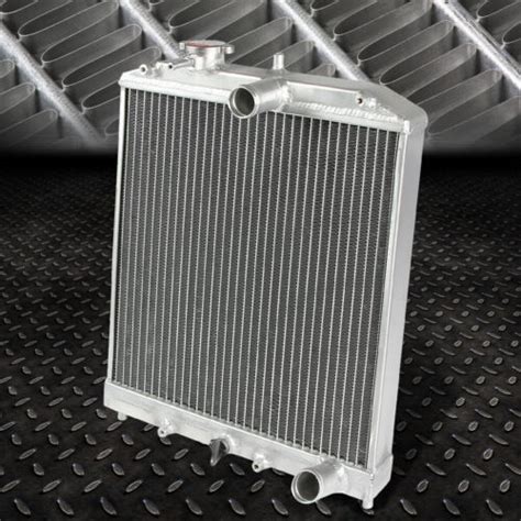 Row Aluminum Radiator For Honda Civic Del Sol Integtra Dc Eg Ek