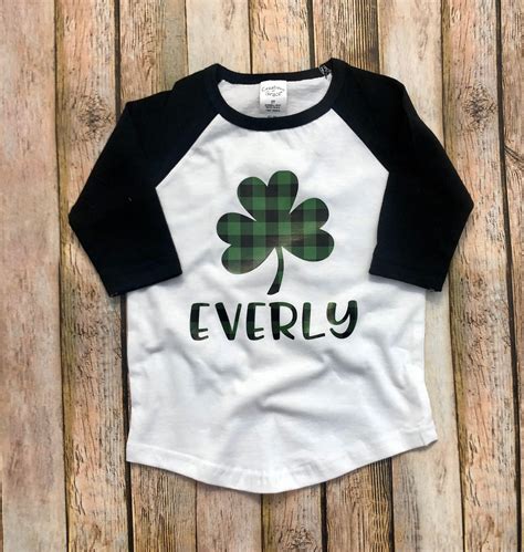 Saint Patricks Day Shirt Toddler St Patricks Day Shirt Kids Etsy