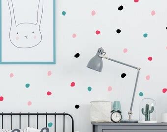 X Dalmatian Spots Vinyl Wall Decal Sticker Polka Dot Print Etsy Uk