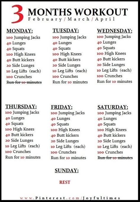 These 27 Workout Diagrams Are All You Need To Get In Shape This Summer Month Workout Easy