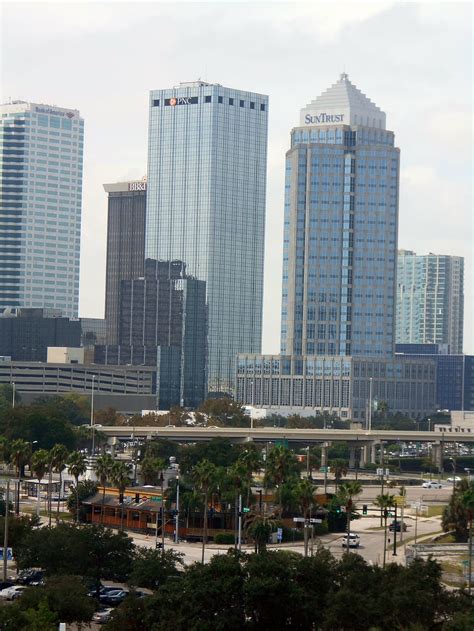 HD wallpaper: tampa, florida, skyline, downtown, vacation, tourism ...