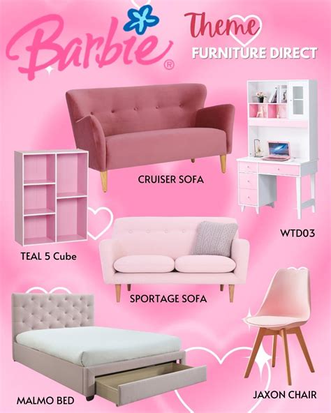 BARBIE Theme furniture collection from furniture direct ...