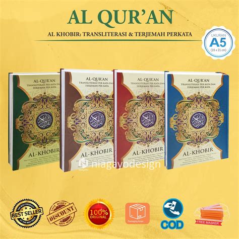 Jual Alquran Kecil Ukuran A Al Quran Terjemah Tajwid Al Khobir Quran