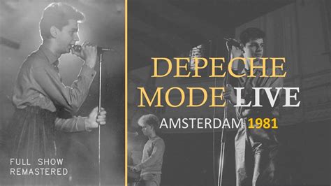 Depeche Mode Live At Paradiso Amsterdam September Full