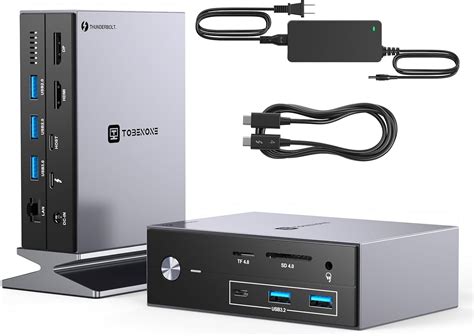 Tobenone Base De Acoplamiento Thunderbolt Con Adaptador De