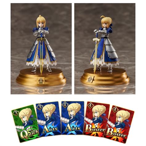 「fgo」新規プロジェクト「fategrand Order Duel Collection Figure 」が公開に。fgoのバトルを