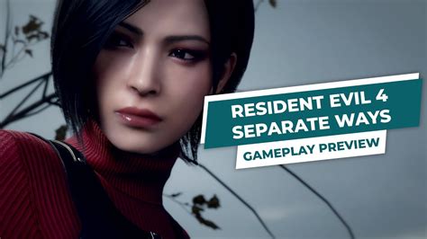 Kisah Ada Wong Kembali Resident Evil 4 Separate Ways Gameplay YouTube