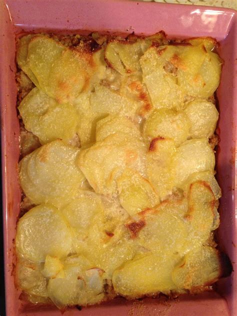 Gratin De Pommes De Terre à La Viande Hachée Les Recettes Ww De Nanette