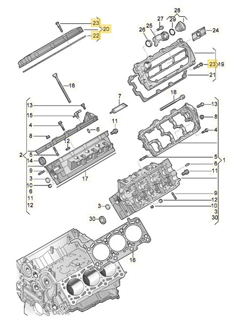 059103470ac Cylinder Head Cover Cylinders 1 3 Audi And Volkswagen 3