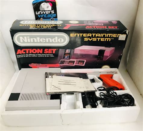 Console Nintendo Nes Action Set Boutique Univers Vintage