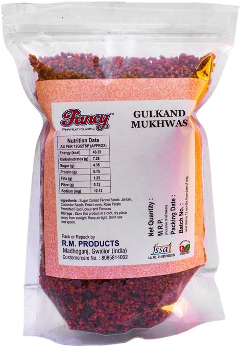 Fancy Kilogram Gulkand Mukhwas For Mouth Freshner Packaging Size