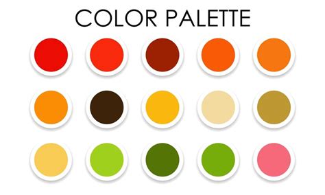 Premium Vector | Bright color palette for design. Vector illustration