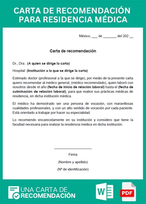 Embajada seco Dislocación carta de recomendacion modelo Fábula Sermón