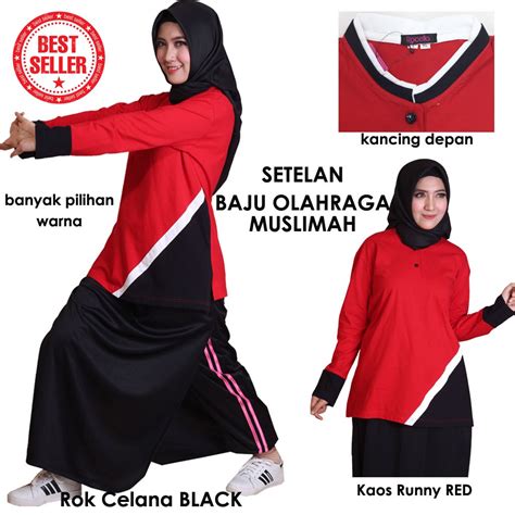 Gambar Baju Olahraga Muslimah 58 Koleksi Gambar