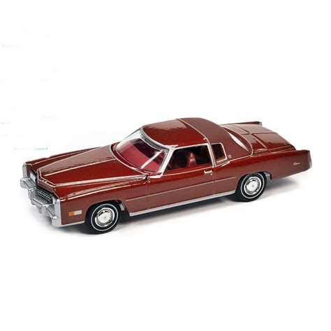 Miniatura Carro Cadillac Eldorado Luxury Cruisers Marrom