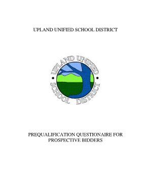 Fillable Online UPLAND UNIFIED SCHOOL DISTRICT Fax Email Print - pdfFiller