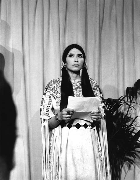 Sacheen Littlefeather, Activist From Marlon Brando's Oscar Rejection ...