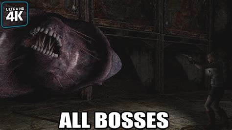 Silent Hill 3 All Bosses With Cutscenes 4k 60fps Uhd Pc Youtube