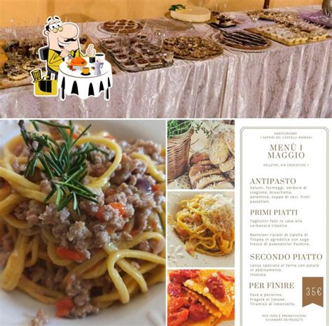 Pizzería Agriturismo I Sapori dei Castelli Romani Velletri Carta del