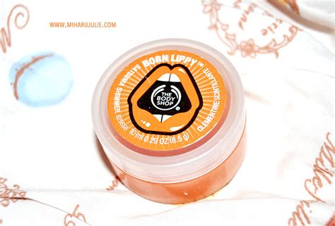 The Body Shop Born Lippy Lip Balms WATERMELON Review Indonesia Beauty