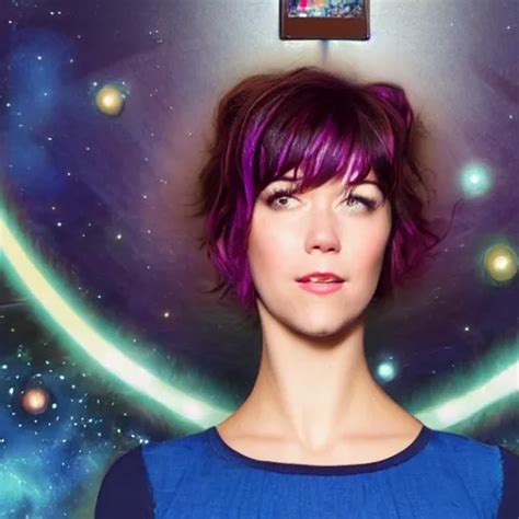 Mary Elizabeth Winstead Ramona Flowers Entering A Door Stable Diffusion